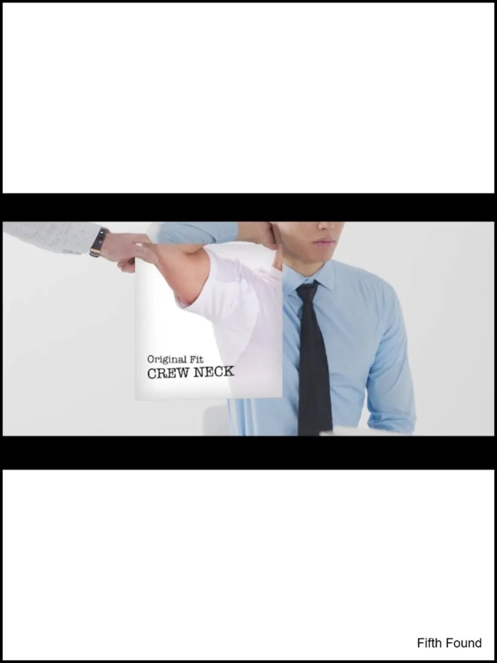 Cotton Sweatproof Undershirt Crew Neck Odor Sweat Blocking Heavy Sweat